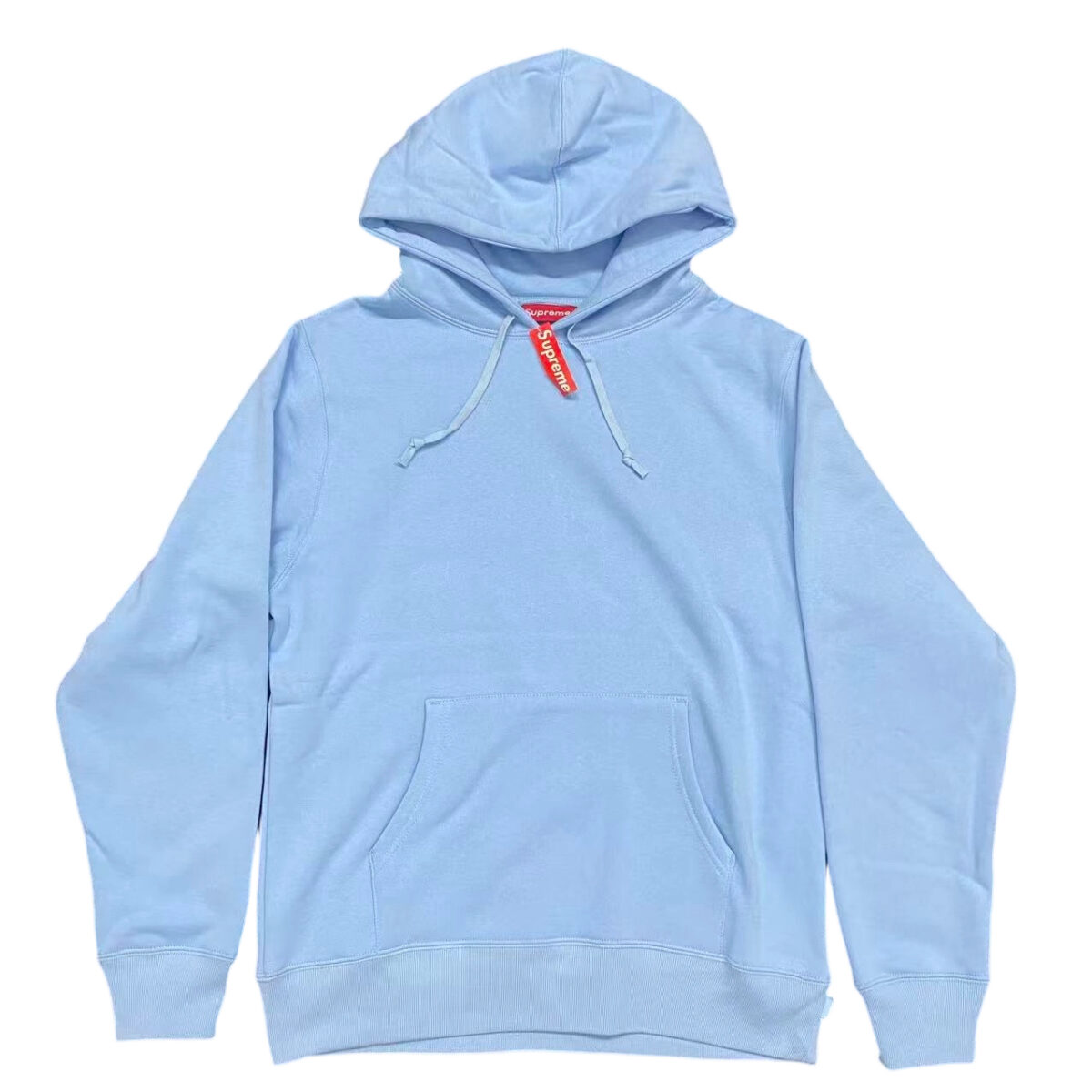 Supreme Satin Appliqué Hooded Sweatshirt blue OG0729219
