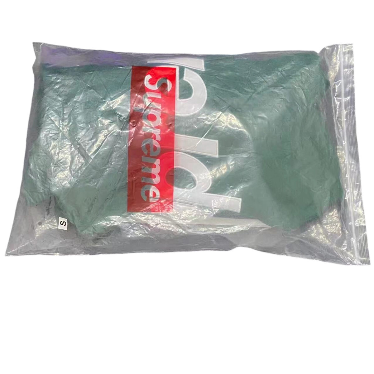 Supreme Satin Appliqué Hooded Sweatshirt green OG0729224