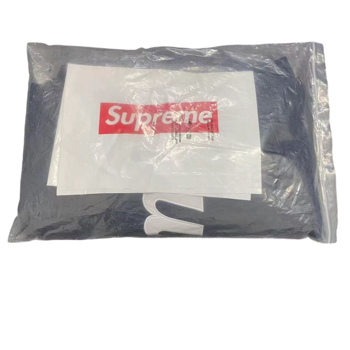 Supreme Satin Appliqué Hooded Sweatshirt Black and White OG0729226