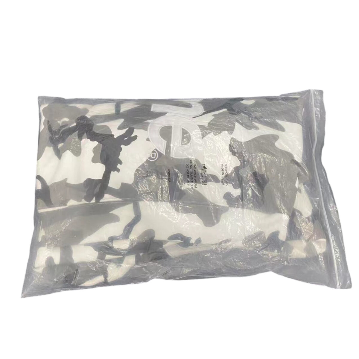 Supreme Satin Appliqué Hooded Sweatshirt gray camouflage OG0729227