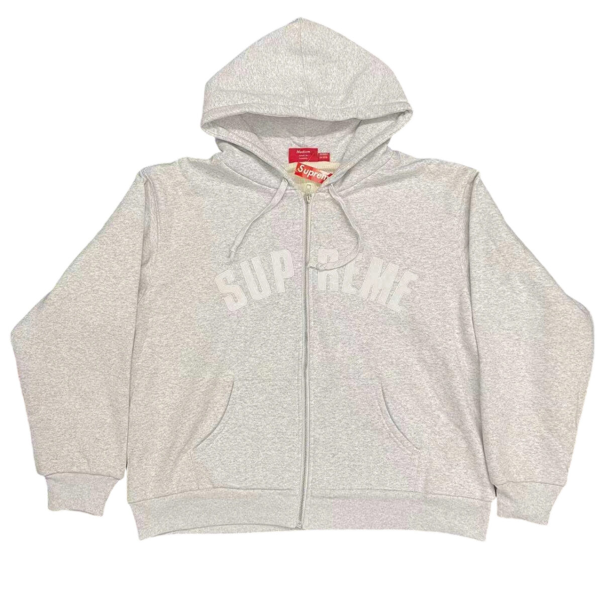 SUPREME 24FW ARC THERMAL LINED ZIP UP HOODED Grey OG0729231