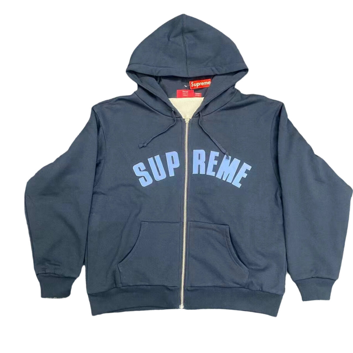 SUPREME 24FW ARC THERMAL LINED ZIP UP HOODED Royal Blue OG0729232