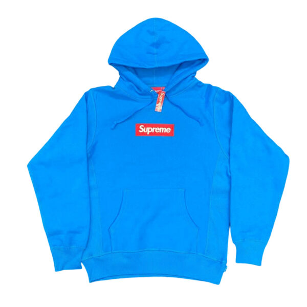 Supreme FW25 Box Logo Hooded Sweatshirt Precious Blue OG0729240