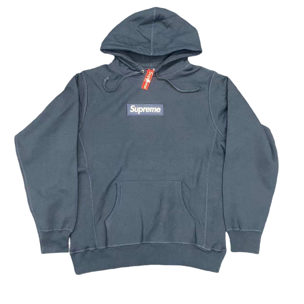 Supreme FW25 Box Logo Hooded Sweatshirt Hidden Blue OG0729241
