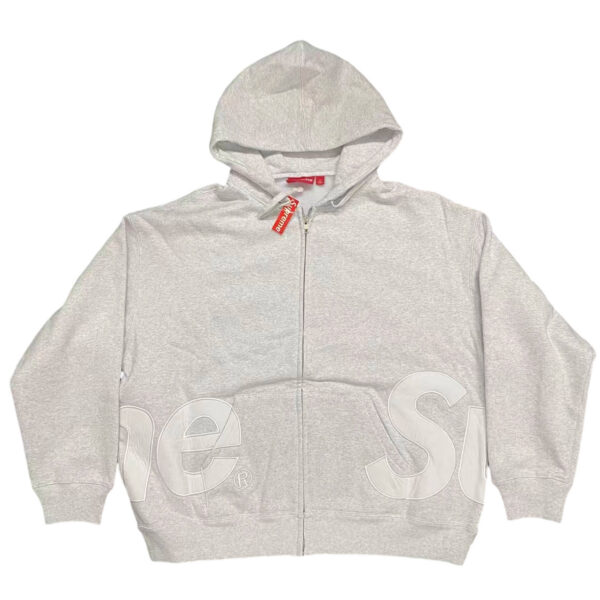 Sup 55ss Big Logo Zip UP Hooded grey OG0729245