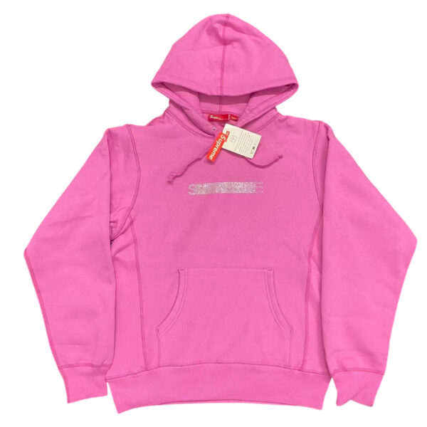 Sup x collaboration FW25 Motion Logo Hooded Sweatshirt pink OG0729253