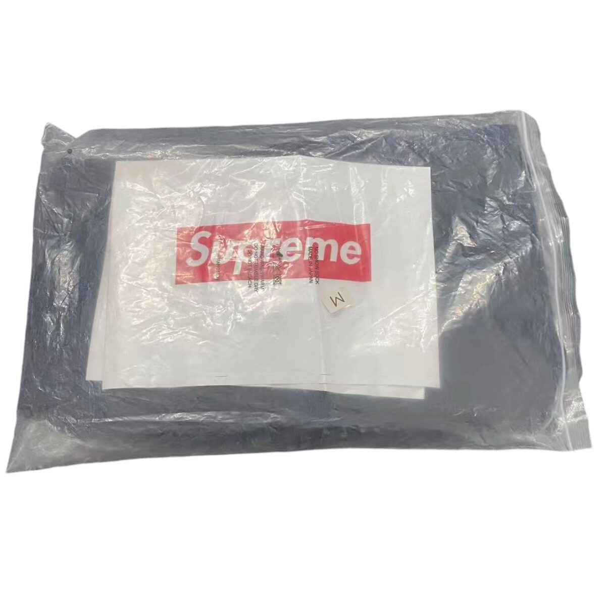 Sup x collaboration FW25 Motion Logo Hooded Sweatshirt navy blue OG0729255