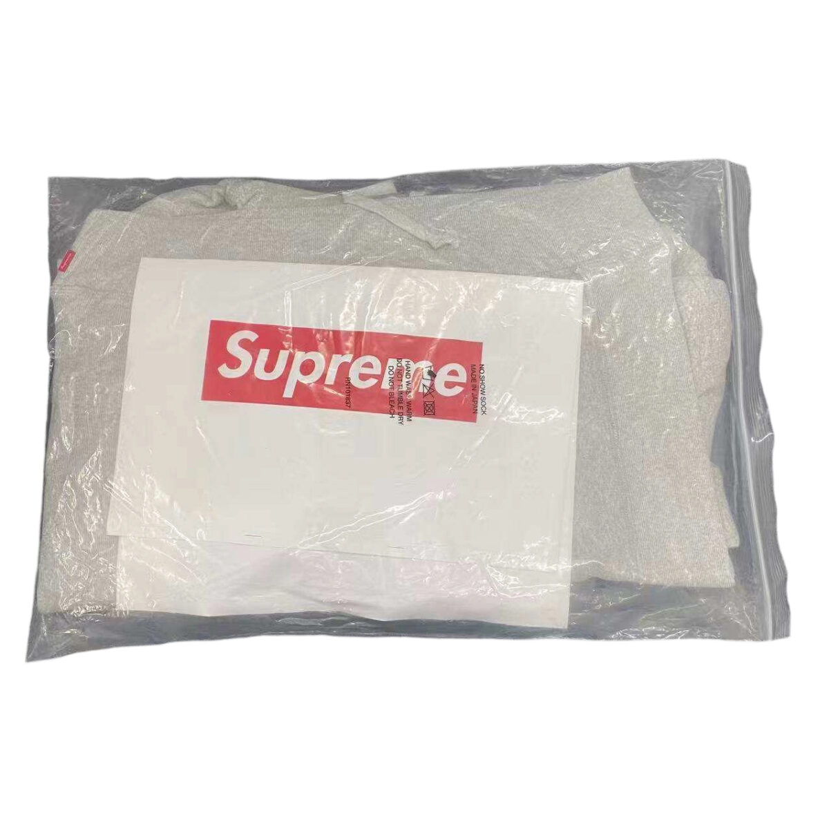 Supreme FW20 Week 15 Cross Box Logo Hooded Sweatshirt grey OG0729256