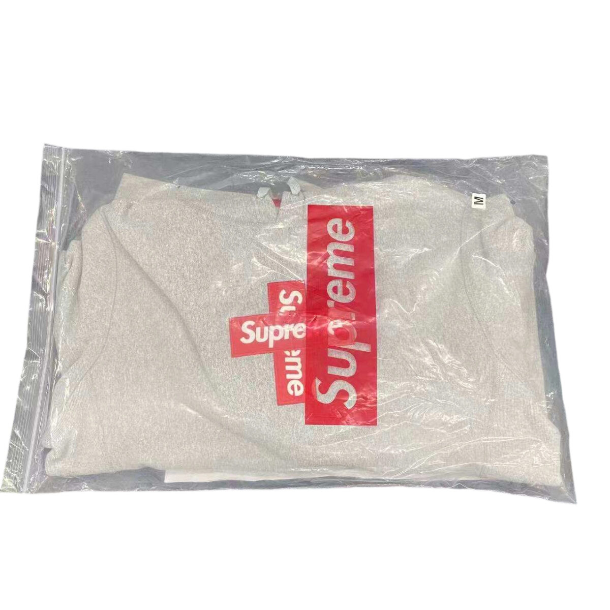 Supreme FW20 Week 15 Cross Box Logo Hooded Sweatshirt grey OG0729256