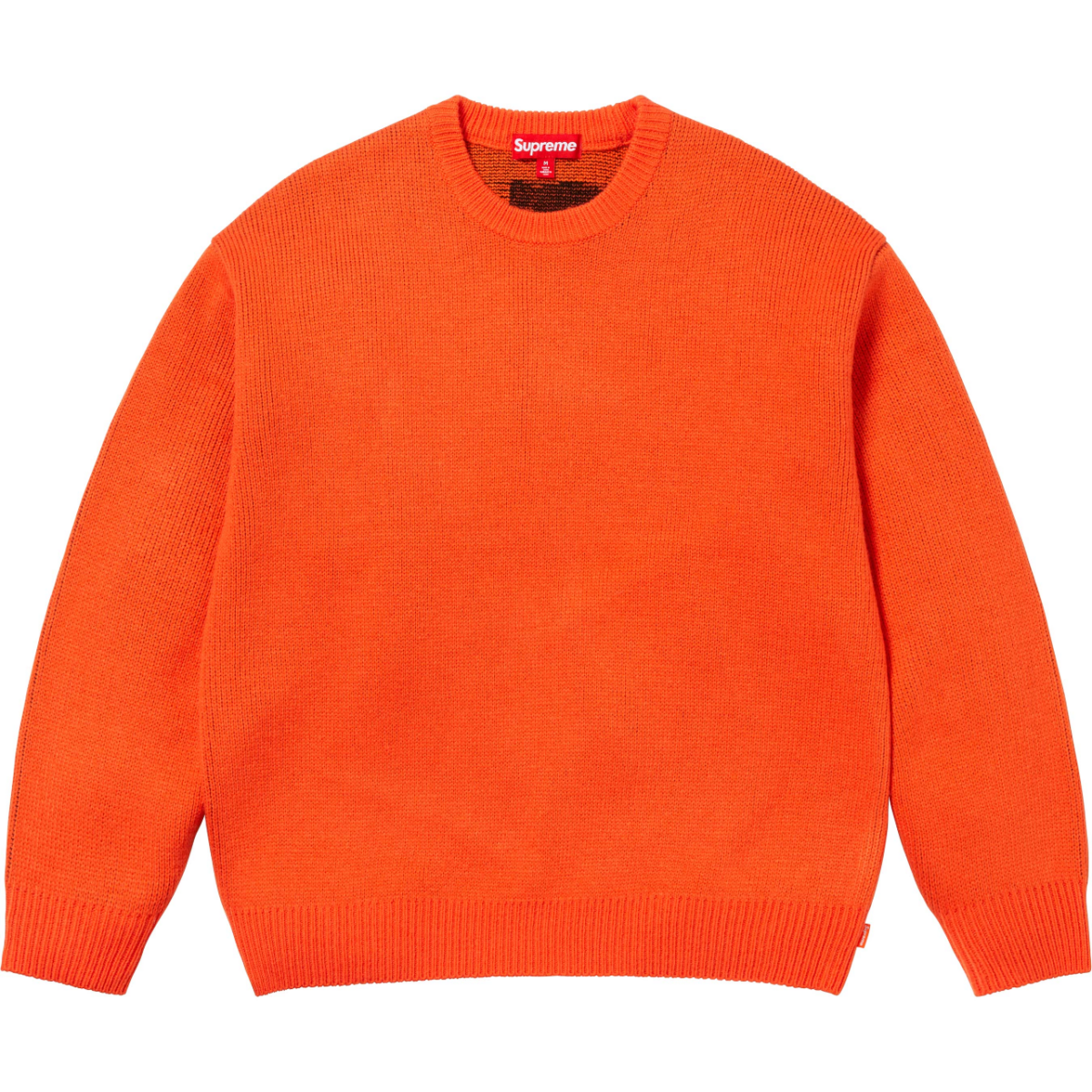 SUPREME ®/ THRASHER ® CREWNECK FW24 Flame Joint Sweater Orange OG0730298