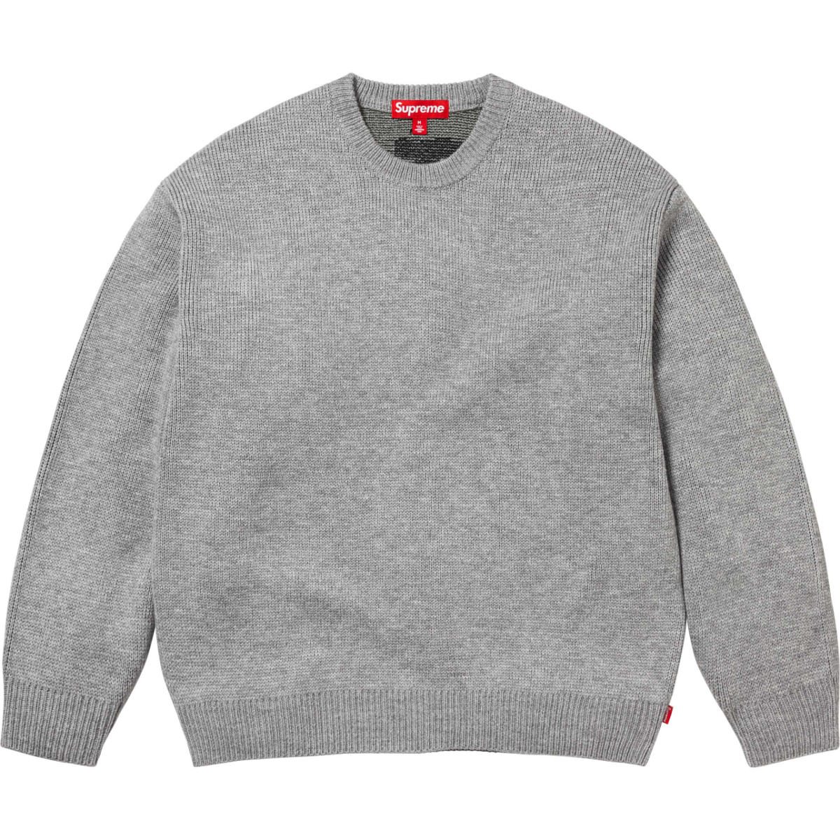 SUPREME ®/ THRASHER ® CREWNECK FW24 Flame Joint Sweater Grey OG0730299