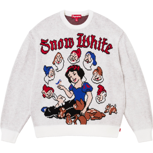 SUPREME FW24 SNOW WHITE SWEATER White OG0730302