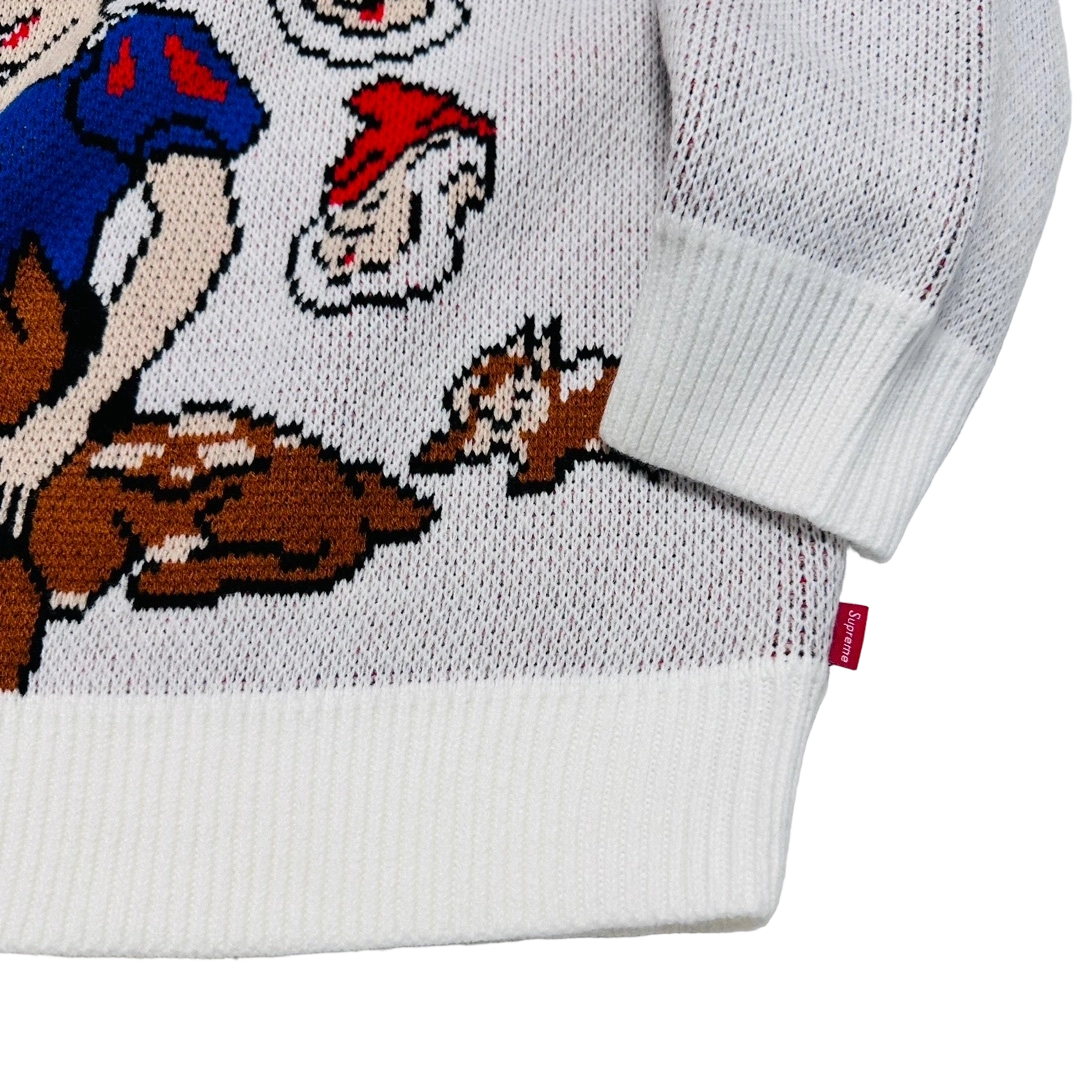 SUPREME FW24 SNOW WHITE SWEATER White OG0730302