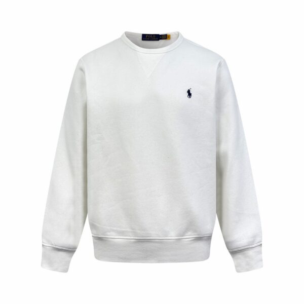 Ralph Lauren logo embroidered hoodie white OG0730313