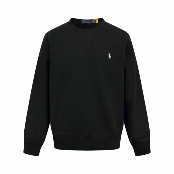 Ralph Lauren logo embroidered hoodie black OG0730316