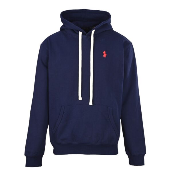 Ralph Lauren Pony Logo Hoodie navy blue OG0731331