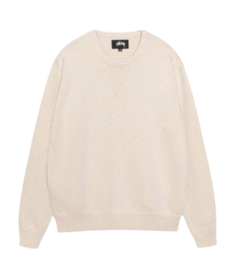 Stussy FW25 letter 80 sweater Apricot OG0731346
