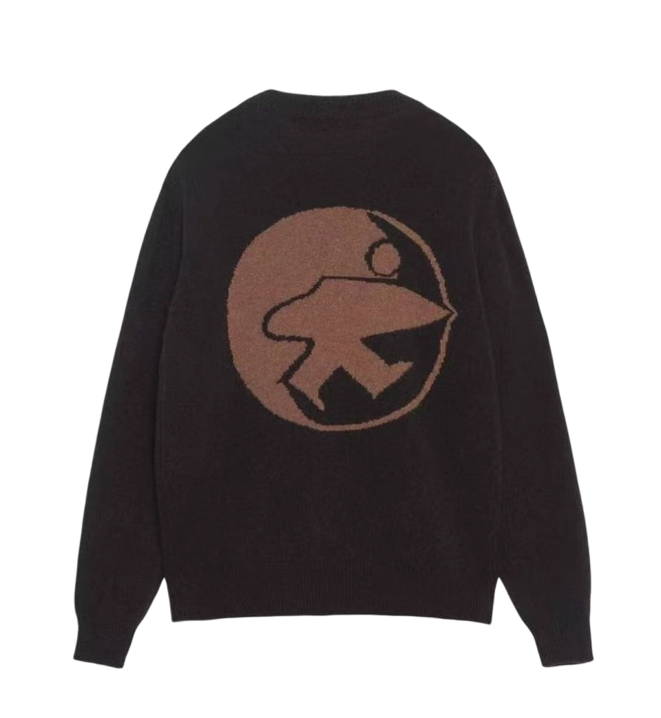 Stussy FW24 Retro Surfing Little Man Sweater Zongzi OG0731355