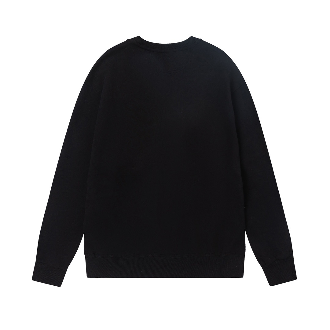 Stussy round neck hoodie black OG0731361