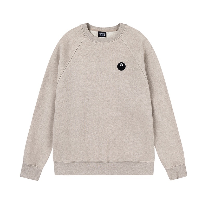 Stussy Sand Round Neck Hoodie Apricot OG0731365