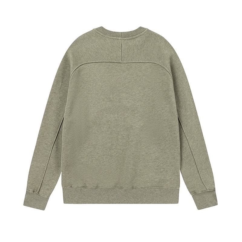 Stussy Sand Round Neck Hoodie Green OG0731367
