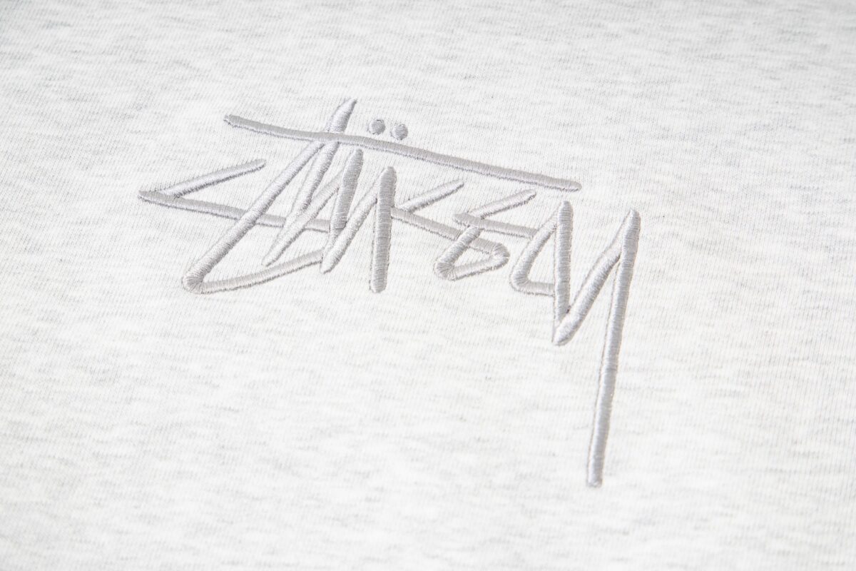 Stussy SS25 Hooded American Retro Hoodie Unisex Grey OG0731369