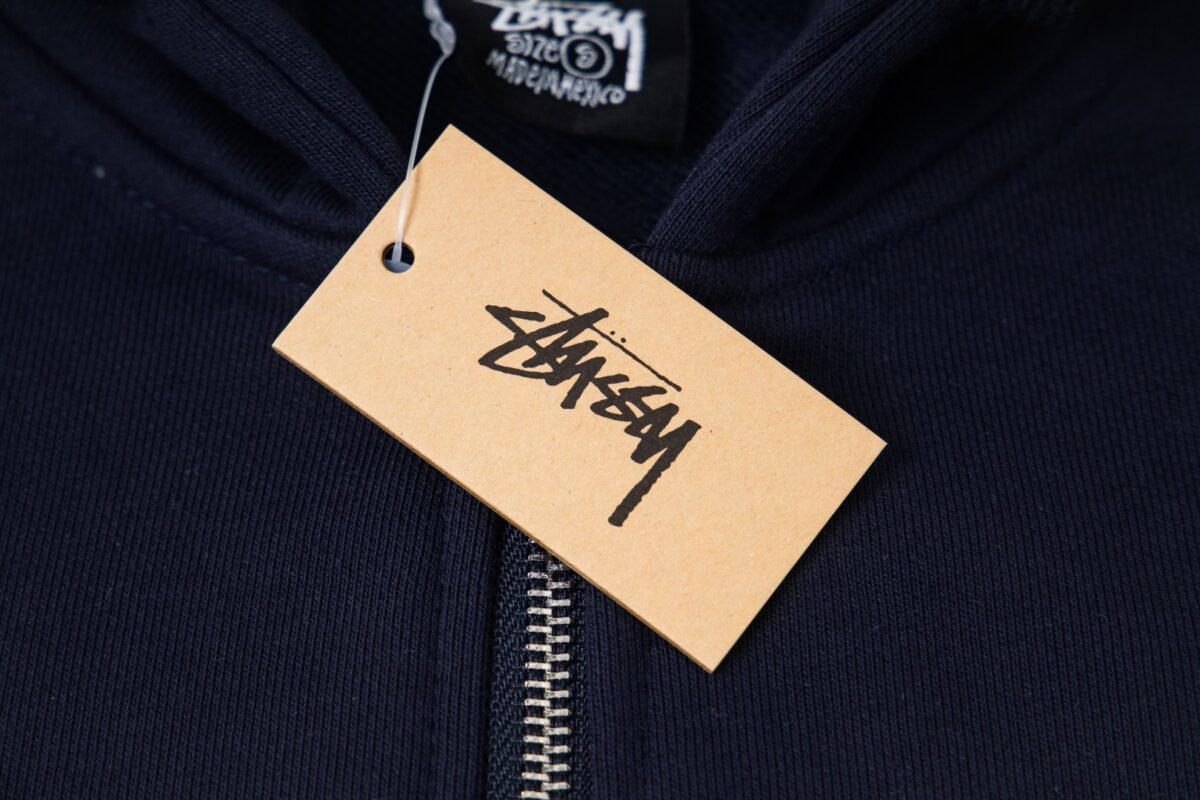Stussy Basic Zip Hood Classic Zipper Hoodie Royal Blue OG0801380