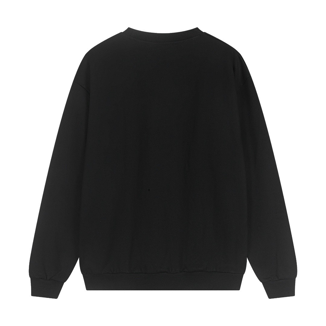 Alo Classic Round Neck Hoodie Black OG0801422