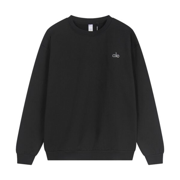 Alo Classic Round Neck Hoodie Dark Grey OG0801423