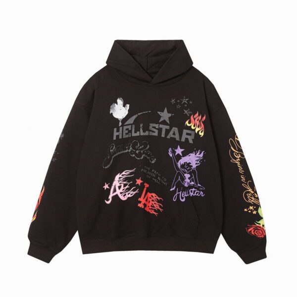 Hellstar Studio Summer Love Hoodie Black OG0801426