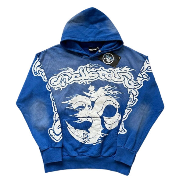 Hellstar Studios Blue Yoga Hoodie OG0801429