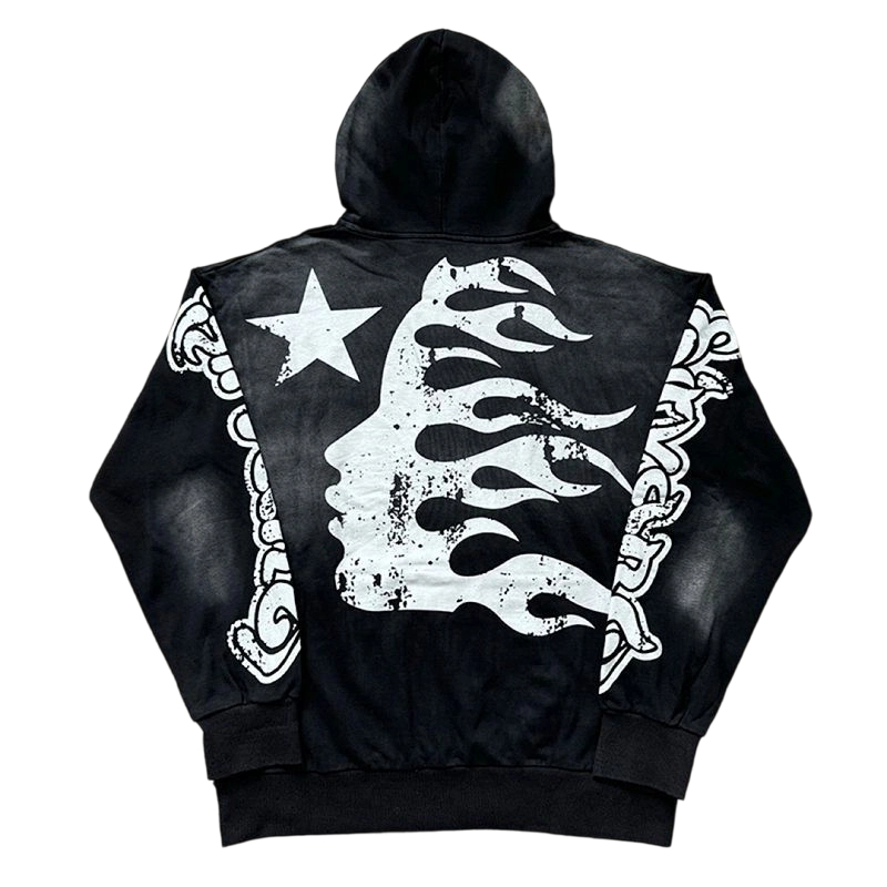 Hellstar Studios Black Yoga Hoodie OG0801430