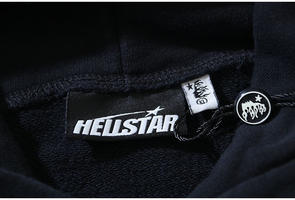 Hellstar Studios Black Yoga Hoodie OG0801430