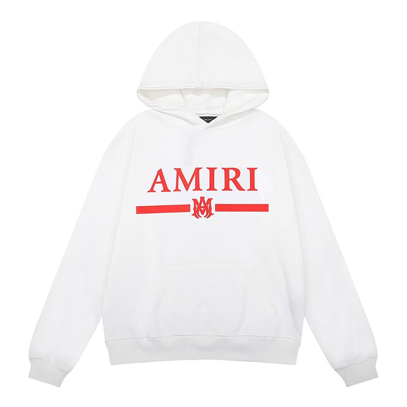 AMIRI Ma Bar Logo Hoodie BlackWhite OG0803434