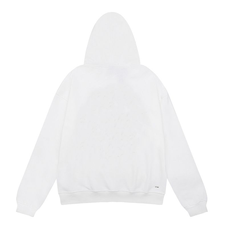 AMIRI Ma Bar Logo Hoodie BlackWhite OG0803434