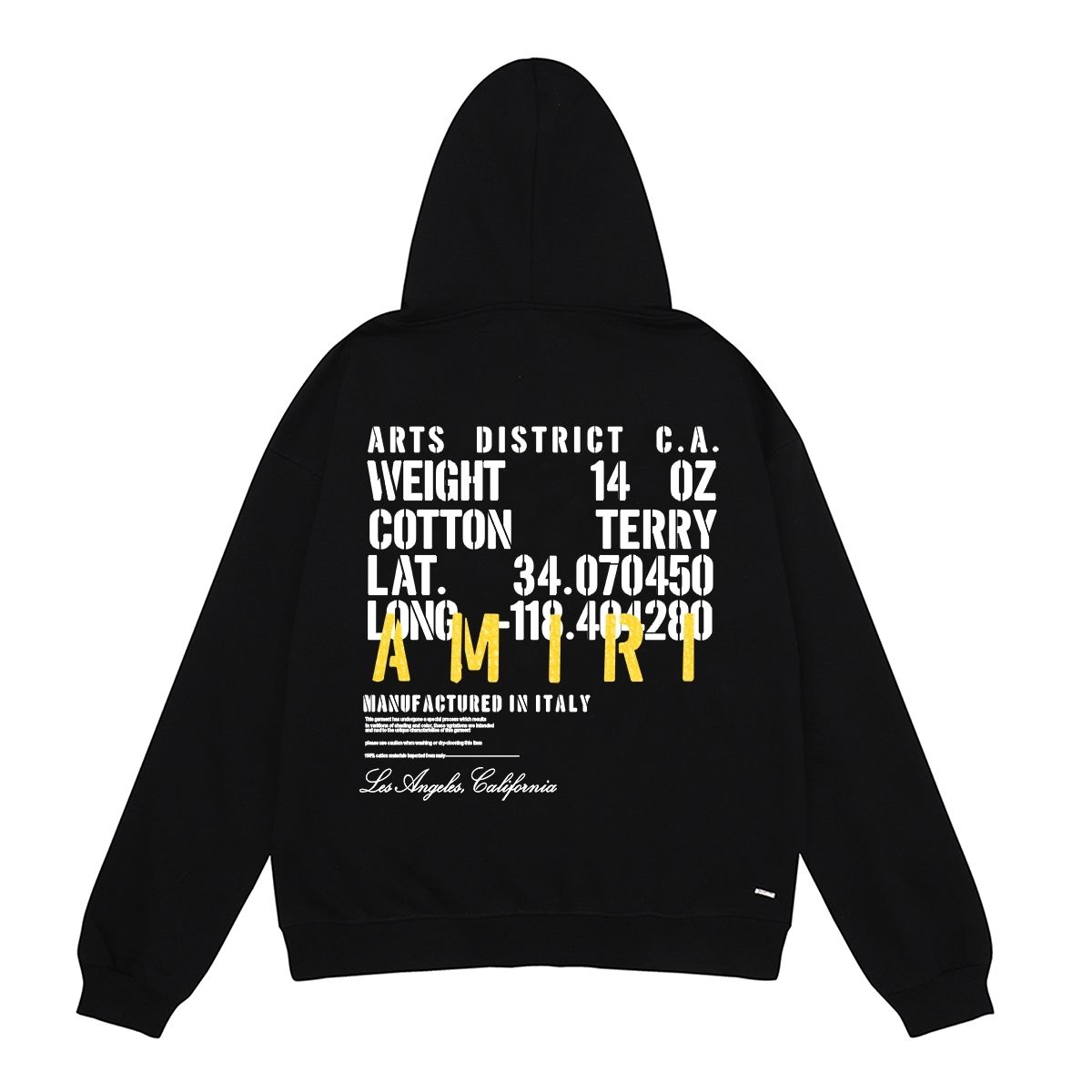 AMIRI Arts District Hoodie Black OG0828438