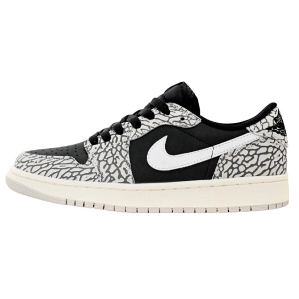 Air Jordan 1 Low Black Gray Burst OG081205