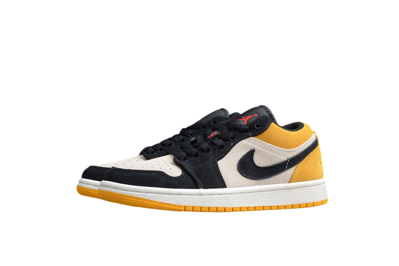 Air Jordan 1 Low Sail University Gold Black OG081358