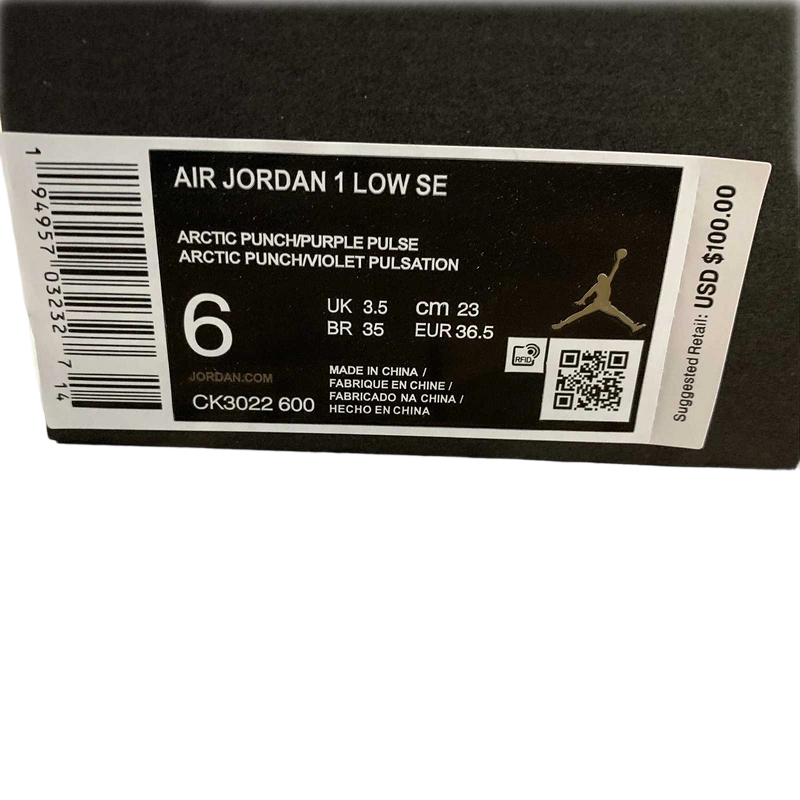 Air Jordan 1 Low SE Arctic Punch OG081361