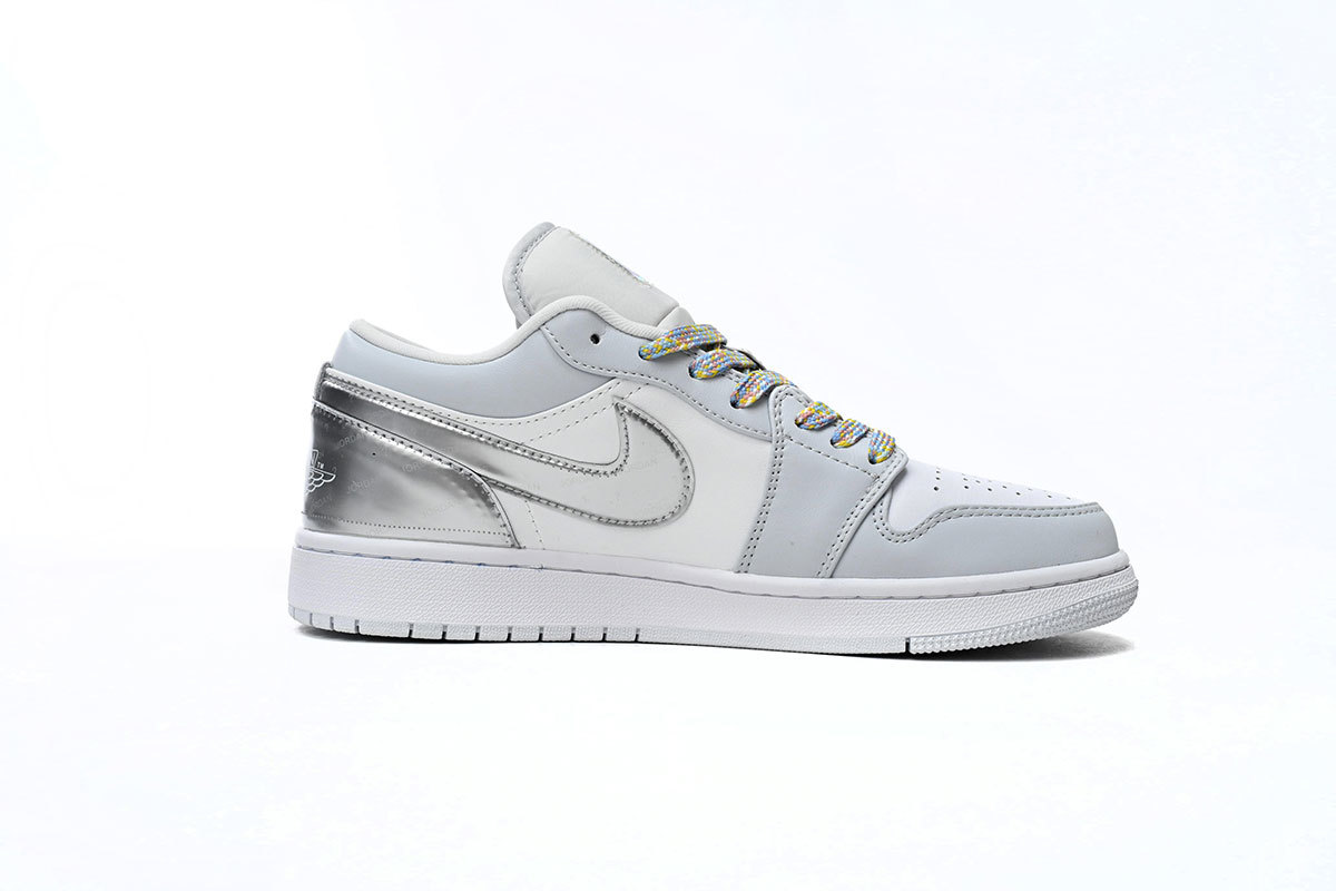 Air Jordan 1 Low Tear Away Silver OG081377