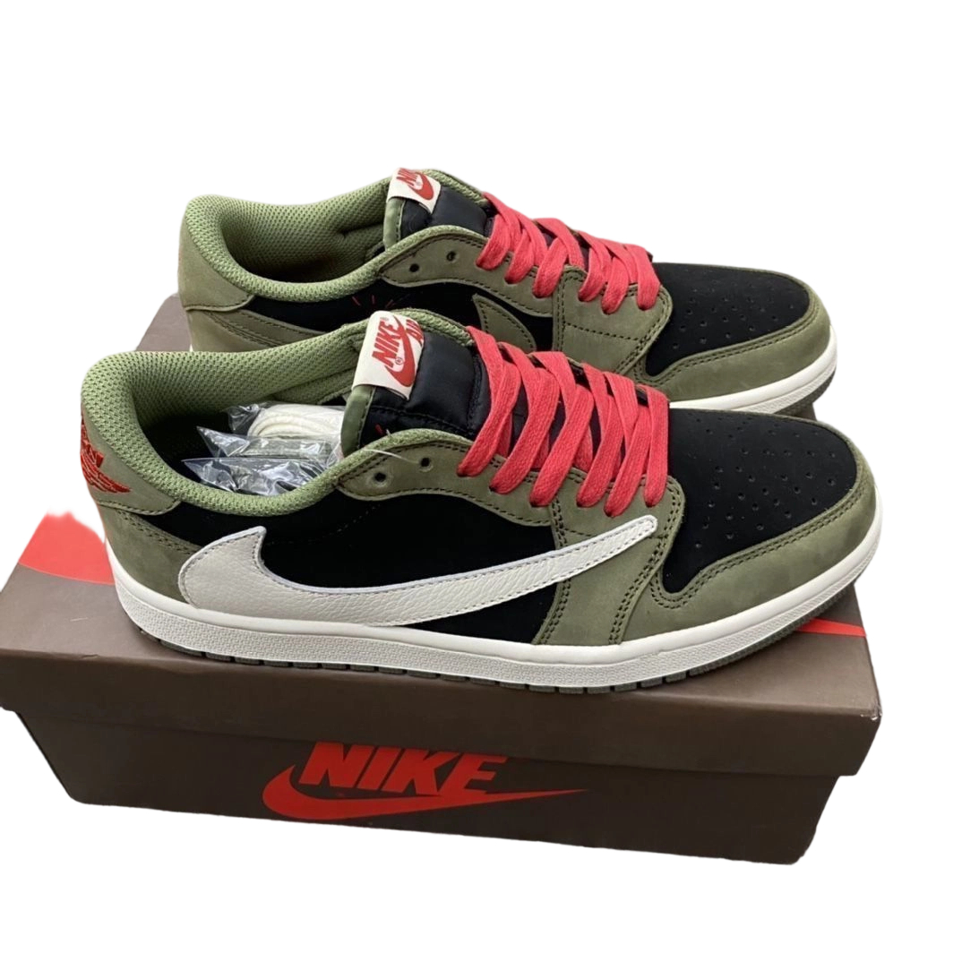 Air Jordan 1 Low Travis Scott x Dark Green OG081383