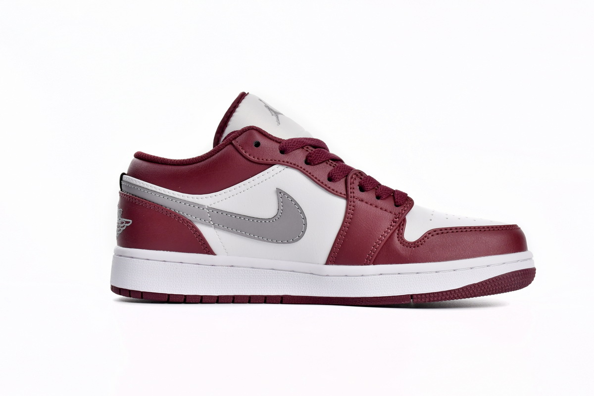 Air Jordan 1 Low White Bordeaux OG081388