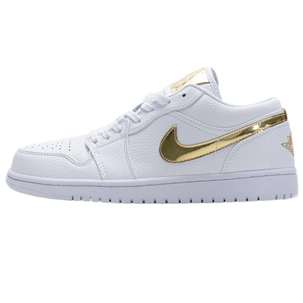 Air Jordan 1 Low White Metallic Gold OG081392