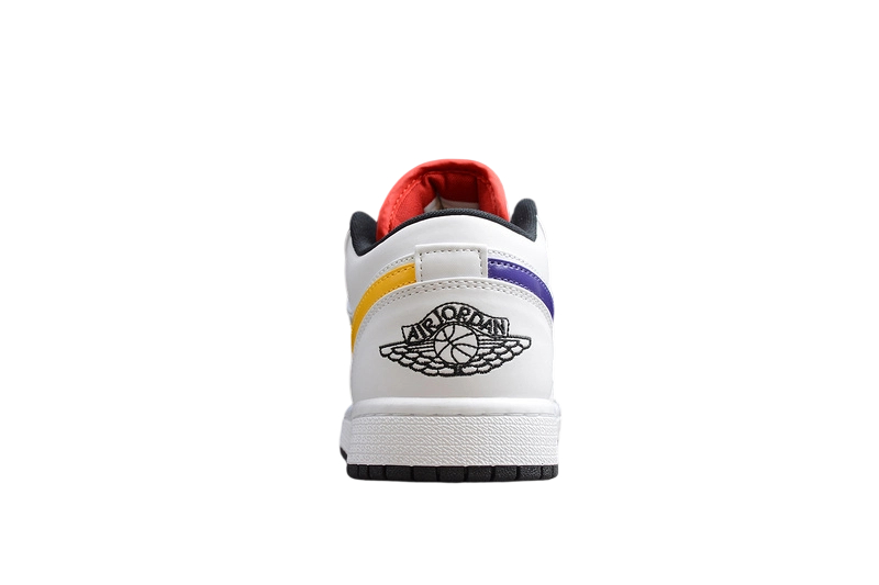 Air Jordan 1 Low White Multi-Color OG081393
