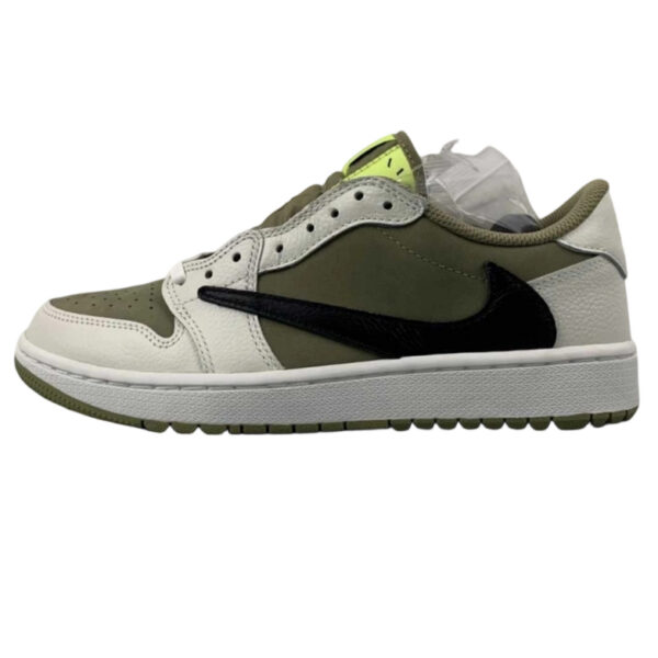 Air Jordan 1 Retro Low Golf Travis Scott Neutral Olive OG081396