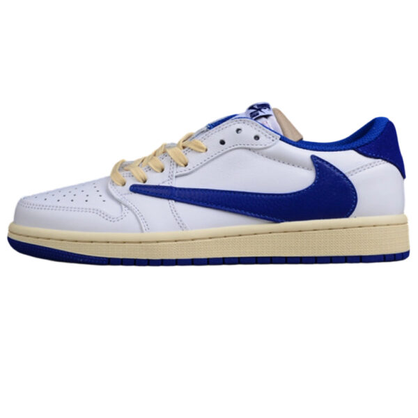 Travis Scott x Air Jordan 1 Low Blue Bottom Barb OG0814114