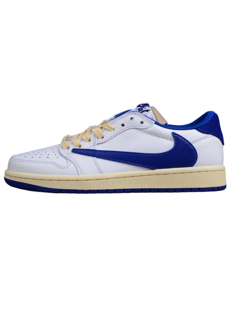 Travis Scott x Air Jordan 1 Low Blue Bottom Barb OG0814114