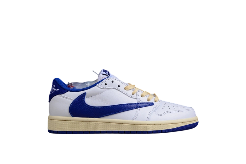 Travis Scott x Air Jordan 1 Low Blue Bottom Barb OG0814114