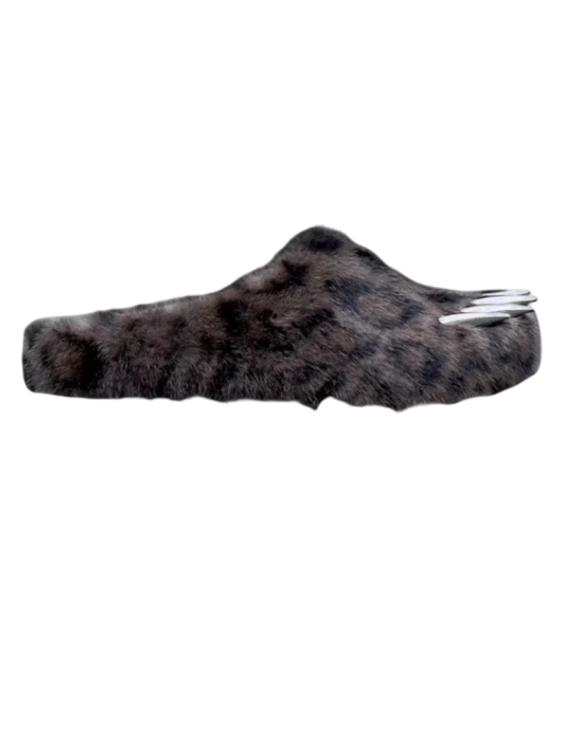 Bravest Studios Leopard Claw Mule Dark Leopard OG0814138