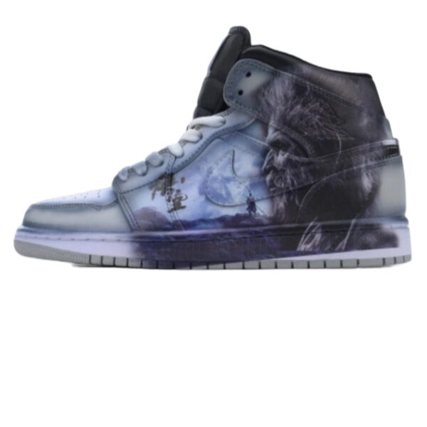 Air Jordan 1 Mid Black Myth Wukong v2 Shoes Sneakers OG0814142